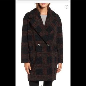 Sosken Glen Plaid Berber Coat